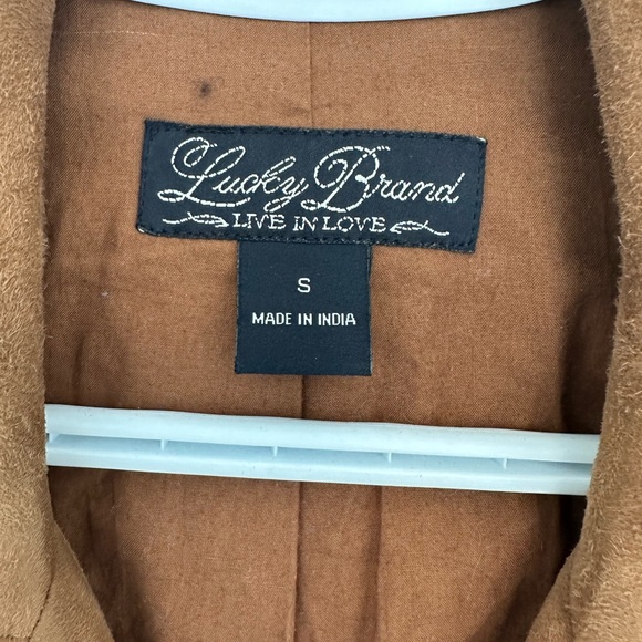 Brown Suede Jacket - Picture 3 of 4
